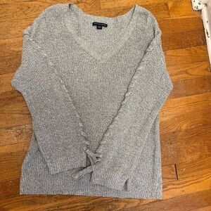 American Eagle Sweater Grey Size Small